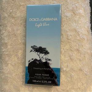 BNIB DOLCE a GABBANA Light Blue Dreaming in Portofind Perfume Spray